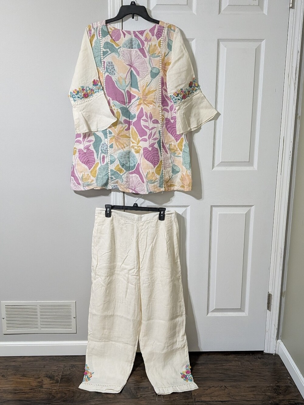 100% Linen Coord Set